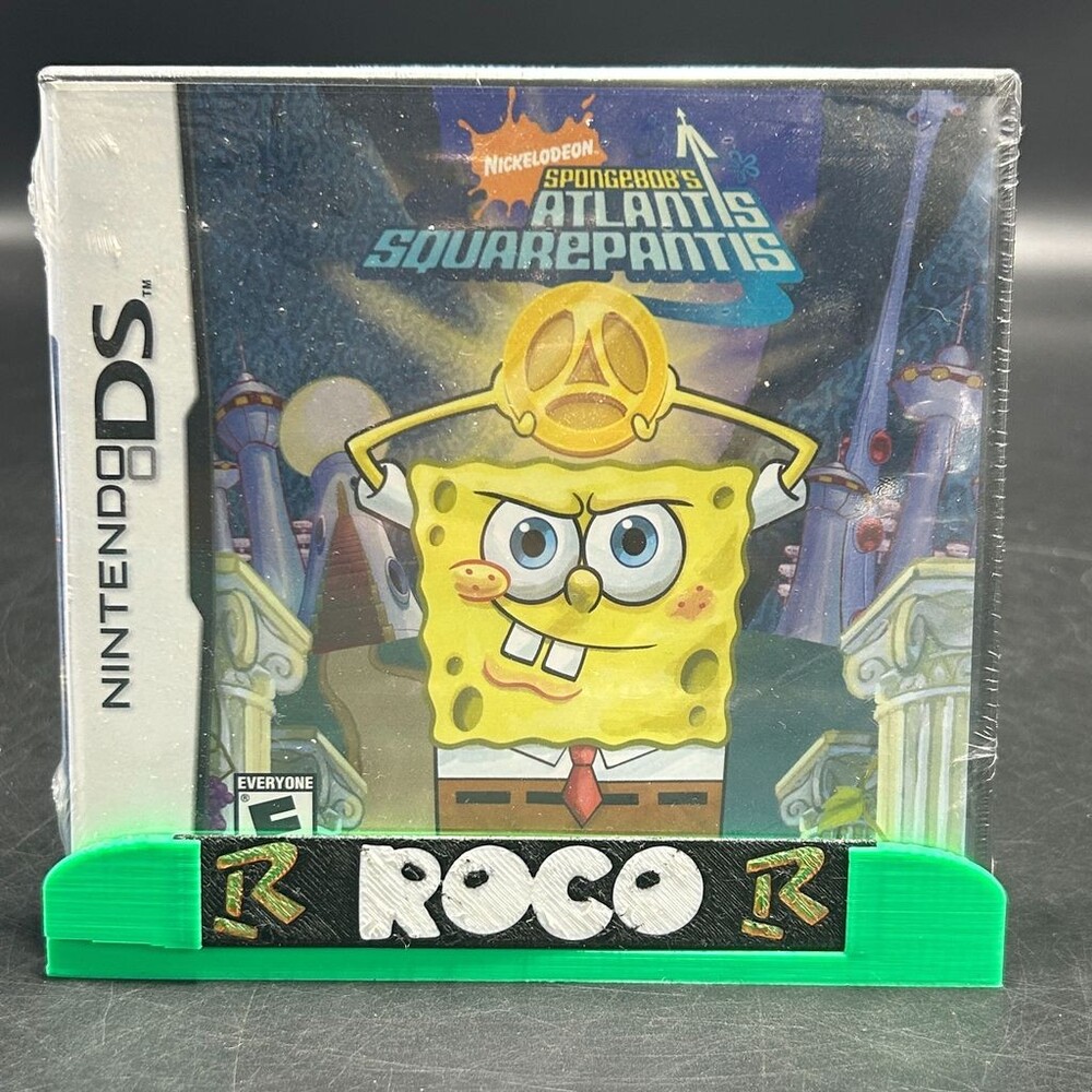 SpongeBob's Atlantis SquarePantis NDS (Nintendo DS, 2007) THQ BRAND NEW